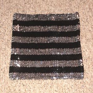 Sequin tube top